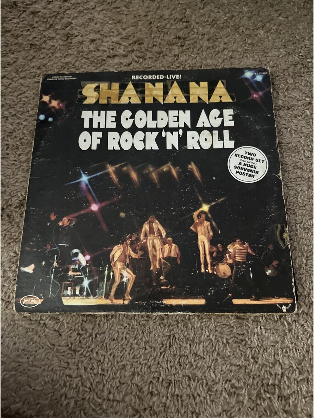 Various Artists Golden Age Of Rock N Roll Sha Na Na Record Album Vinyl LP